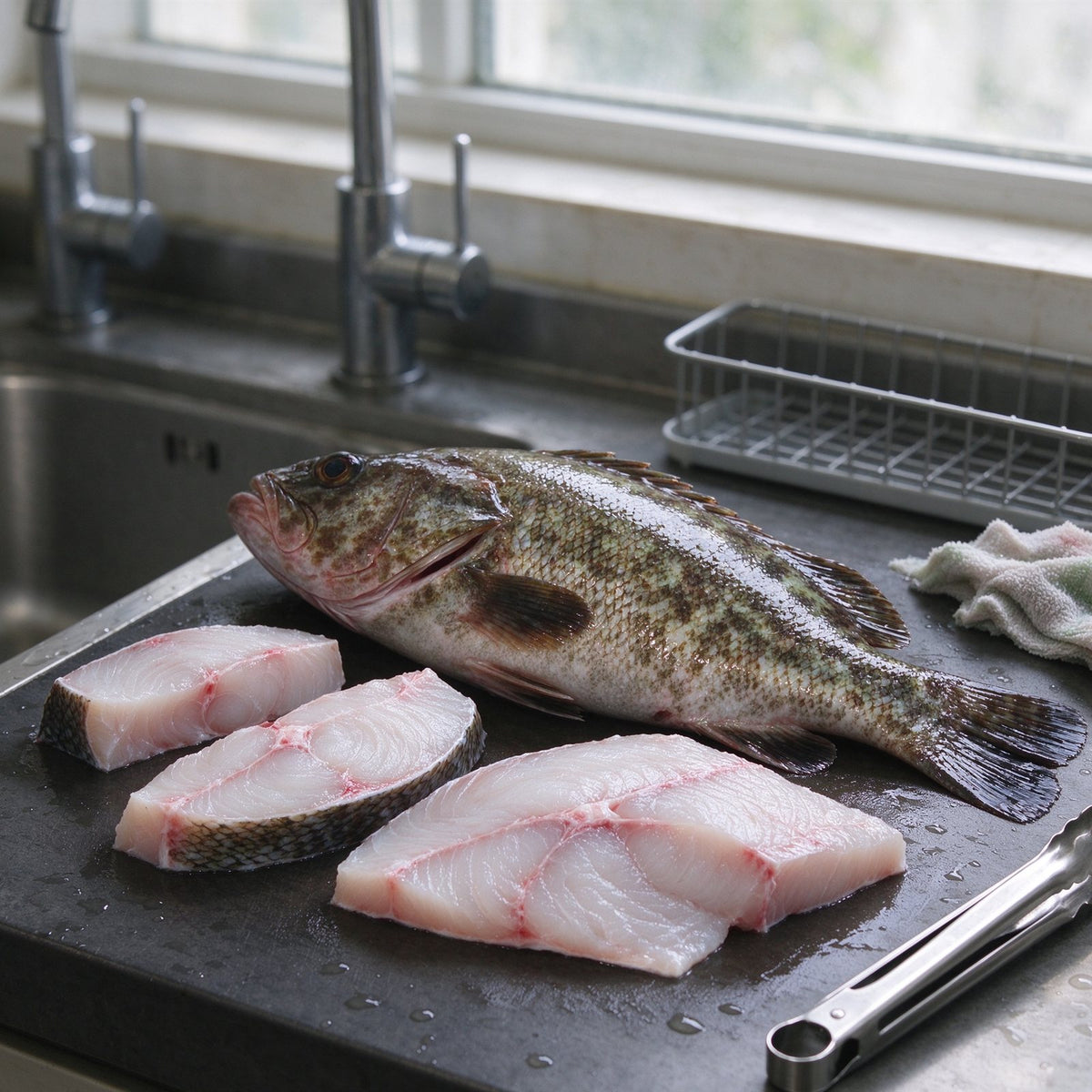 Fresh-Frozen Whole Grouper