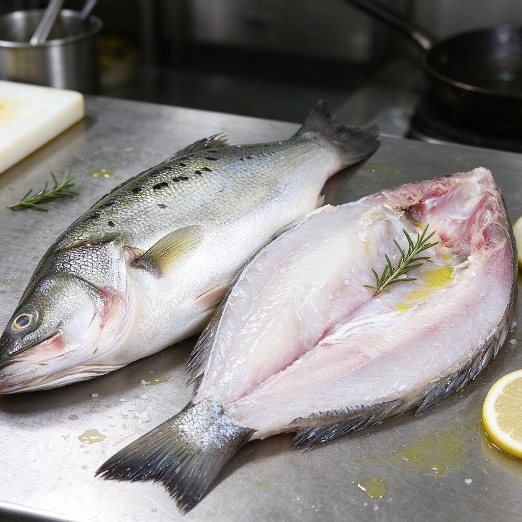 Premium Frozen Whole Sea Bass